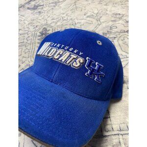Vintage Kentucky Wildcats Blue Starter Adjustable Hat Mens Team UK University